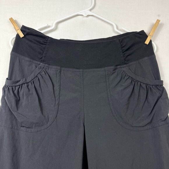 Y2K Prana Nylon Stretch Joggers Womens M Pull On Cinched Hiking Climbing Outdoor - Picture 3 of 14